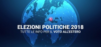 Elezioni politiche 2018 – Tutte le info per il voto all’estero