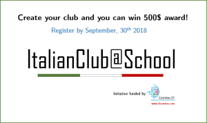 ItalianClub@School Initiative
